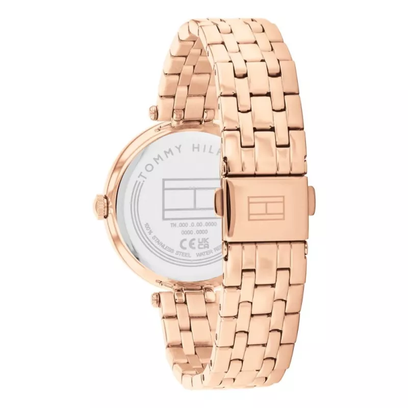 Tommy Hilfiger naisten Casey kvartsikello 1782761 33 mm hopea ruostumaton teräs