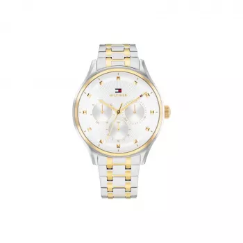 Tommy Hilfiger naisten Pippa kvartsikello 38 mm valkoinen silikoni