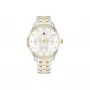 Tommy Hilfiger naisten Pippa kvartsikello 38 mm valkoinen silikoni