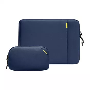 TOMTOC Defender-A13 kannettavatietokoneen suojapussi + 14 kotelosarja (navy blue)