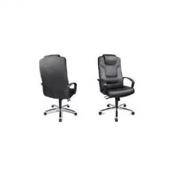 Topstar Comfort Point 50 -toimistotuoli, mikrofiberverhoilu, kromirunko, musta 7819 TA3
