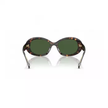Tory Burch naisten aurinkolasit TY7214U172871 - neliömäinen/perhosmuoto, ruskeat liukuvärilinssit, 53/19/140 mm