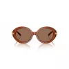 Tory Burch naisten aurinkolasit TY7210U havanna ruskea liukuväri 52 mm