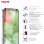 TOTI karkaistu lasi 2D näytönsuoja Full Cover iPhone 17/16 Pro läpinäkyvä
