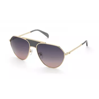 TOUS unisex-aurinkolasit STOC46-610300 - asetaattikehys, polykarbonaattilinssit, UV400-suoja, 61/17/140 mm