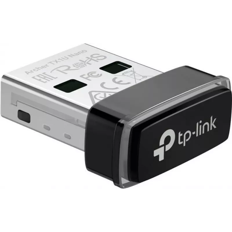 TP-Link Archer TX1U Nano AX300 Wi-Fi 6 USB-sovitin sisäisillä antenneilla, USB 2.0