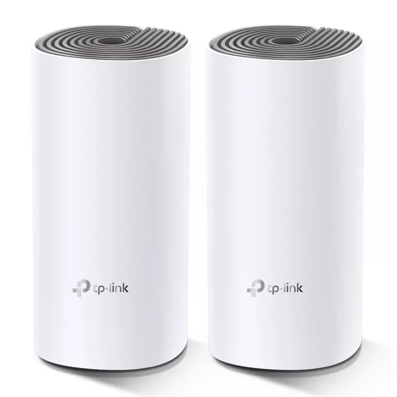 TP-Link Deco E4 AC1200 Whole Home Mesh Wi-Fi -järjestelmä (2 kpl:n pakkaus)
