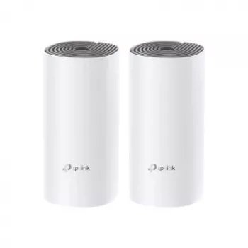 TP-Link Deco E4 AC1200 Whole Home Mesh Wi-Fi -järjestelmä (2 kpl:n pakkaus)