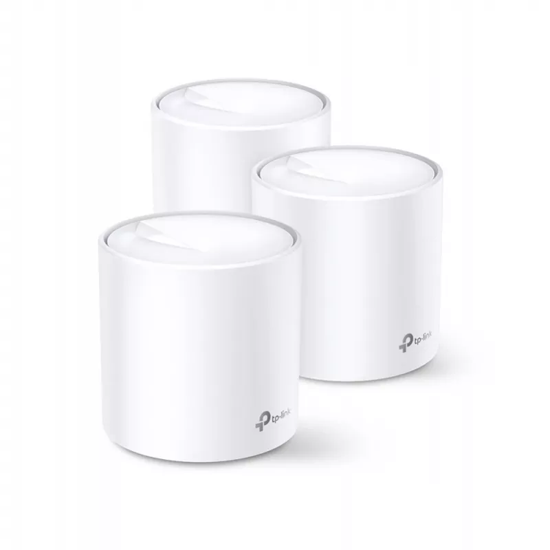 TP-Link Deco X60 AX3000 Whole Home Mesh Wi-Fi 6 -järjestelmä (3 kpl:n pakkaus)