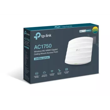 TP-Link EAP245 AC1750 Wireless Dualband Gigabit -kattokiinnitteinen access point, PoE, valkoinen