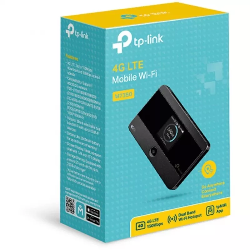 TP-Link M7350 musta 4G LTE mobiilireititin
