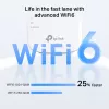 TP-LINK RE660X Dual-Band Wi-Fi 6 -verkonlaajennin, 2,4 GHz & 5 GHz, 802.11ax