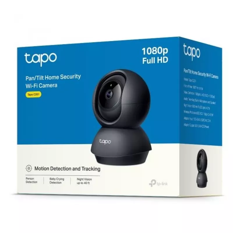 TP-Link Tapo C201 360° pan/tilt 1080p Full HD sisä-Wi-Fi-IP-kamera