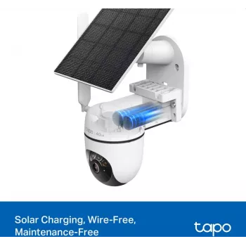 TP-LINK Tapo C615G KIT V1 aurinkokäyttöinen valvontakamerasarja - ulkokäyttöön PTZ-verkkovalvontakamera, pölytiivis/säänkestävä, päivä- ja yöväri