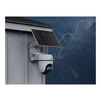 TP-Link Tapo TC90 KIT aurinkokäyttöinen kääntyvä/ kallistuva valvontakamera, 2K QHD, ulkokäyttöön, akku & aurinko, IP65, värillinen yönäkö, langaton, 1 kamera