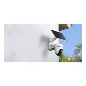 TP-Link Tapo TC90 KIT aurinkokäyttöinen kääntyvä/ kallistuva valvontakamera, 2K QHD, ulkokäyttöön, akku & aurinko, IP65, värillinen yönäkö, langaton, 1 kamera