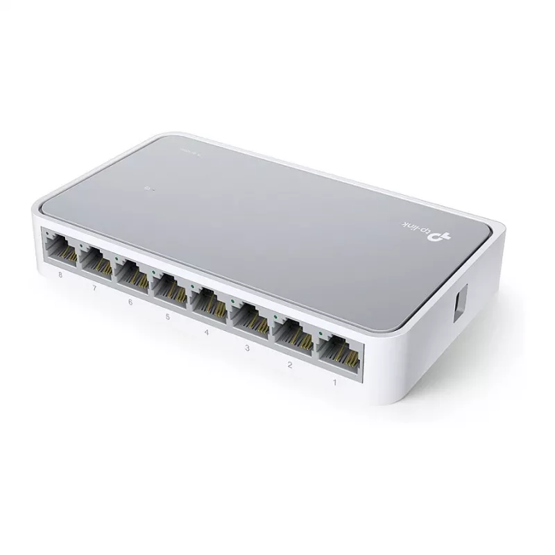 TP-Link TL-SF1008D V12.4 8-porttinen 10/100Mbps Fast Ethernet pöytäkytkin