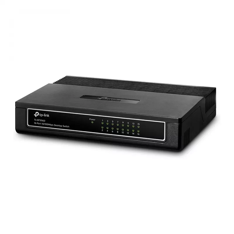 TP-Link TL-SF1016D 16-porttinen 10/100 Fast Ethernet pöytäkytkin