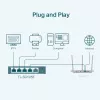 TP-LINK TL-SG105E(UN) Managed L2 Gigabit Ethernet -kytkin, 5 porttia, 10/100/1000 Mbps