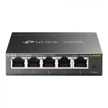 TP-LINK TL-SG105E(UN) Managed L2 Gigabit Ethernet -kytkin, 5 porttia, 10/100/1000 Mbps