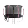 Trampolina LEAN Sport Max 16ft musta-pinkki