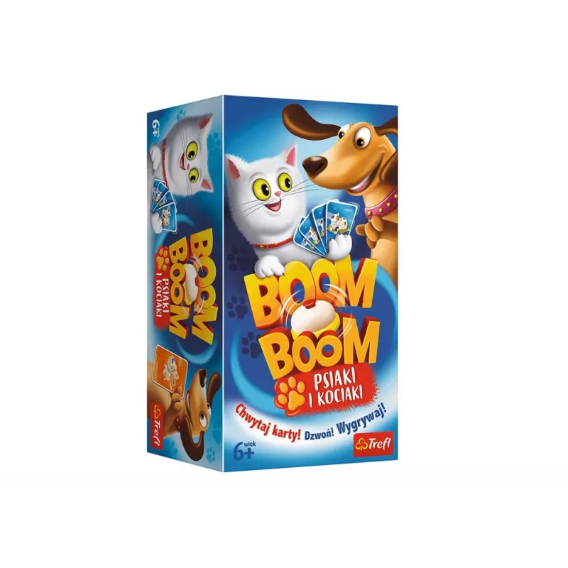 TREFL GRY Boom Boom Dogs and Kittens taitopeli