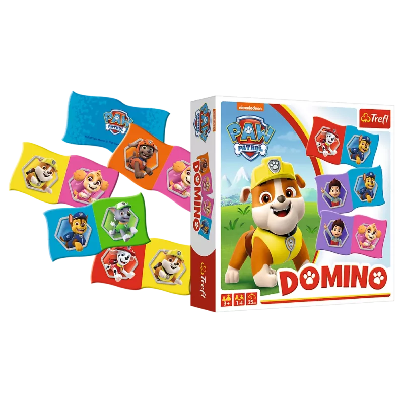 TREFL GRY Domino Paw Patrol – oppimispeli lapsille