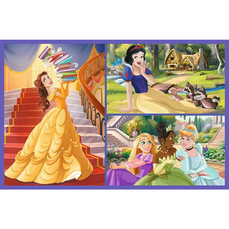 TREFL Palapeli – 2x70 – Fairytale Days – Disney Princess 34440