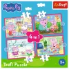 TREFL PUZZLE 4-in-1 Palapeli (12, 15, 20, 24) – Peppa Loves Adventures – Trefl 34672