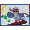 TREFL PUZZLE 4-in-1 Palapeli – Hawaiian Vacation – Disney Stitch Trefl 34666