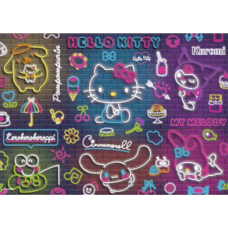 TREFL Palapeli 500 - Neon Hello Kitty Trefl 37523