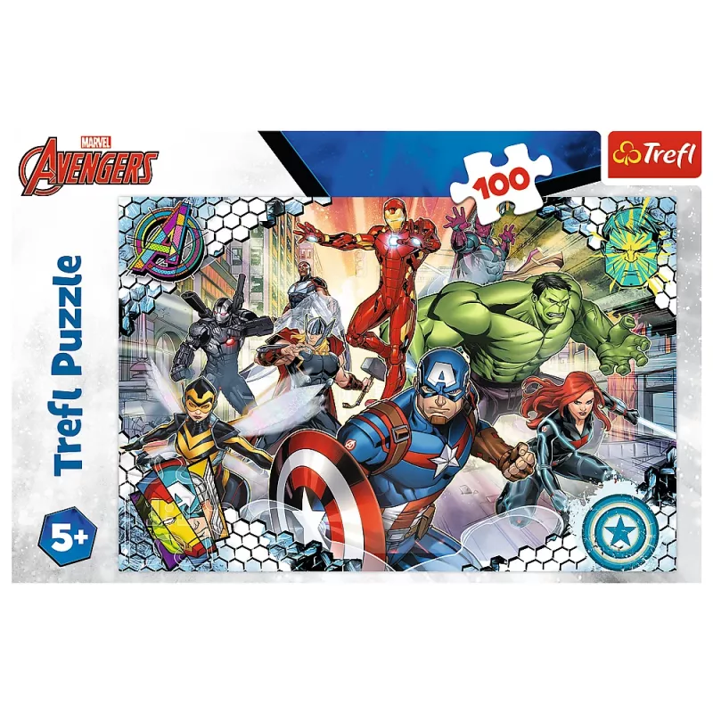 TREFL PALAPELI - 100 - Sławni Avengers - Disney Marvel The Avengers 16454