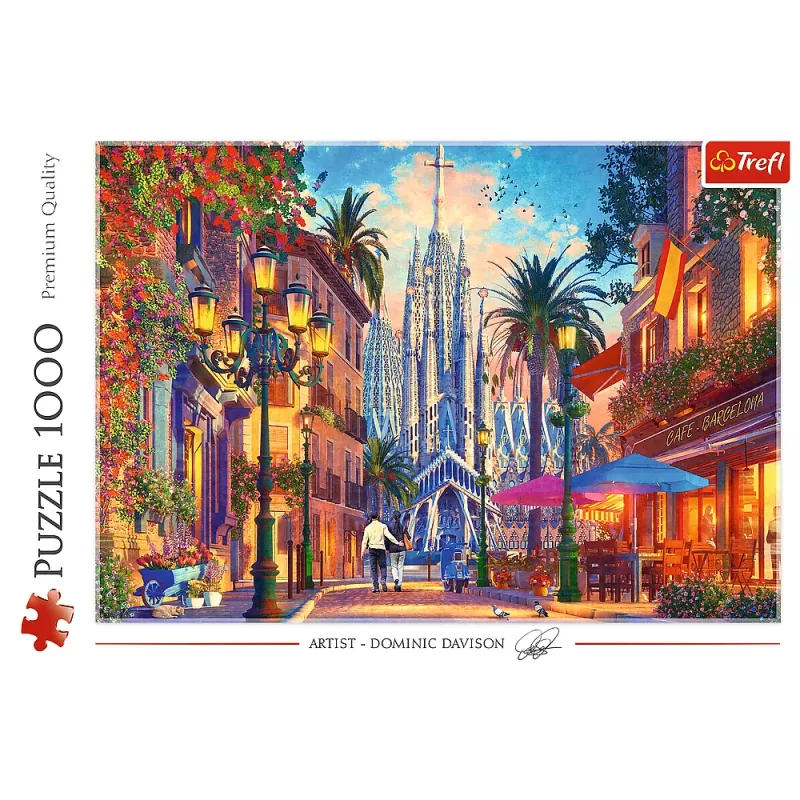 TREFL PUZZLE Palapeli - 1000 - Barcelona, Espanja 10793
