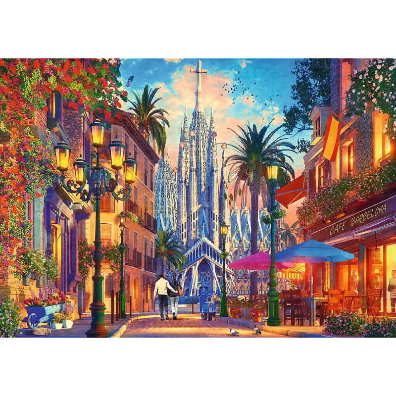 TREFL PUZZLE Palapeli - 1000 - Barcelona, Espanja 10793