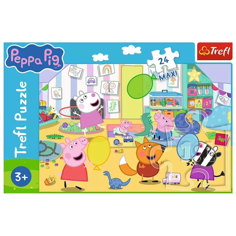 TREFL PALAPELI 24 Maxi – Beautiful Peppa – Peppa Pig Trefl 14367