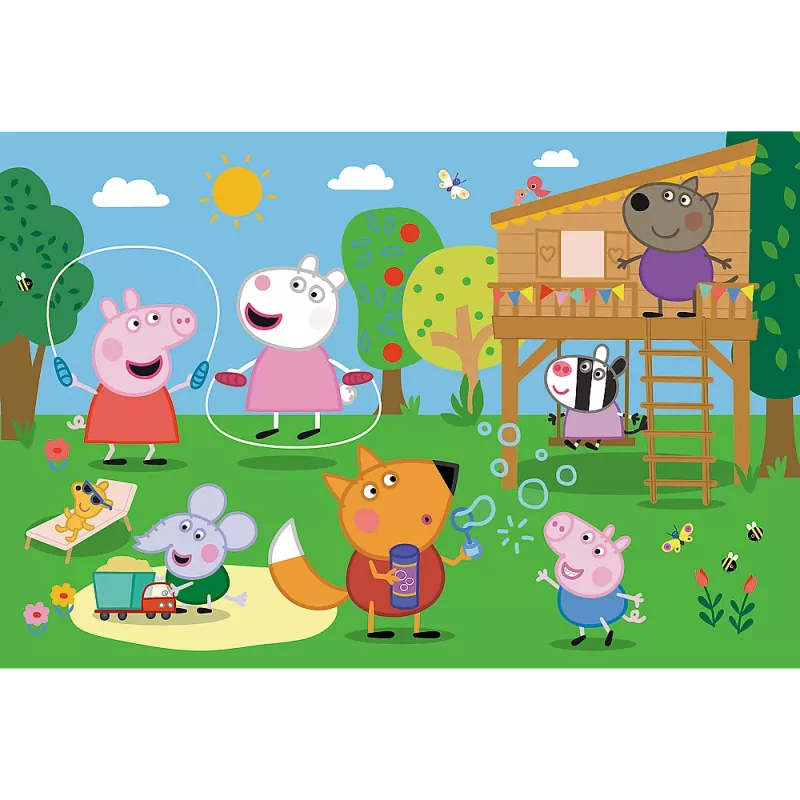 TREFL PUZZLE Palapeli - 24 Maxi - Fun in the Glade - Peppa Pig 14342