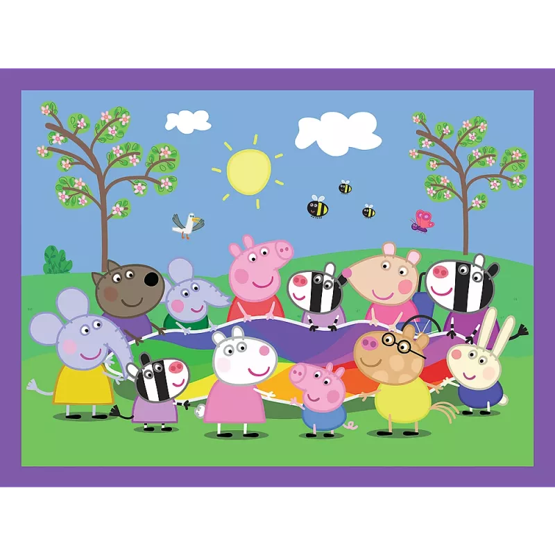 TREFL PUZZLE Palapeli - 2in1 + Memo - Happy Moments with Peppa Pig Trefl 25885