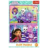 TREFL PUZZLE Palapeli - 2x24 - Fun with Gabby - Universal Gabbys Dollhouse Trefl 34433
