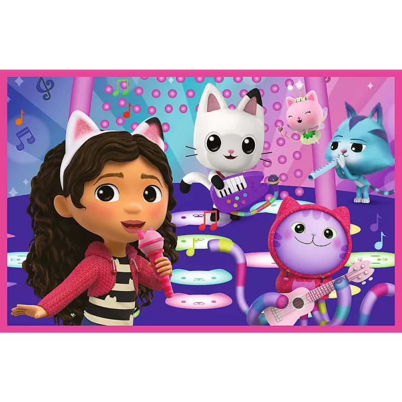 TREFL PUZZLE Palapeli - 2x24 - Fun with Gabby - Universal Gabbys Dollhouse Trefl 34433