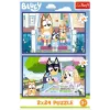 TREFL PUZZLE Palapeli 2x24 Funny Bluey BBC Bluey Trefl 34446