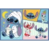 TREFL PUZZLE Palapeli 2x70 There's no boredom with Stitch Disney Lilo Stitch Trefl 34444