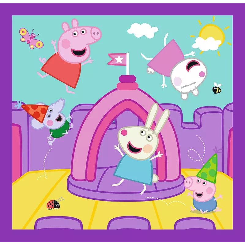 TREFL PUZZLE Palapeli - 3 in 1 - Peppa Pig's Habits Trefl 34893