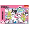 TREFL PUZZLE Palapeli 300 – Crazy Trio – Hello Kitty
