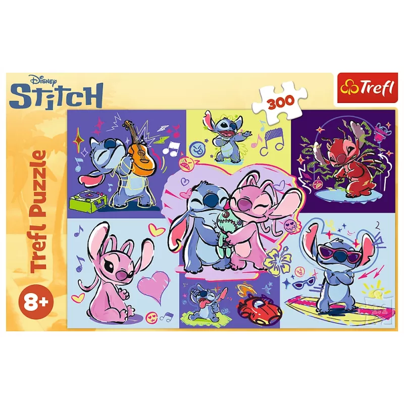 TREFL PUZZLE Palapeli – 300 palaa – Spirited Stitch – Disney Lilo and Stitch Trefl 23033