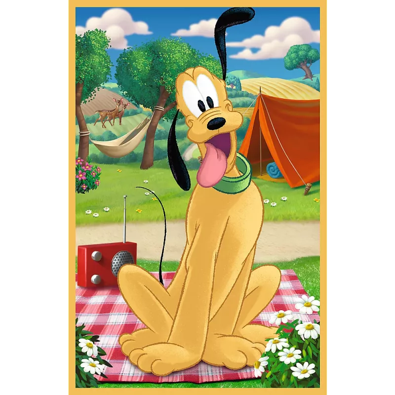 TREFL PUZZLE Palapeli - 3x50 - Mäuse im Urlaub Disney Trefl 34881