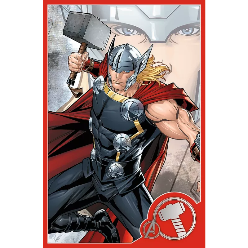 TREFL PUZZLE Palapeli - 3x50 - Your Hero / Disney Marvel The Avengers Trefl 34891
