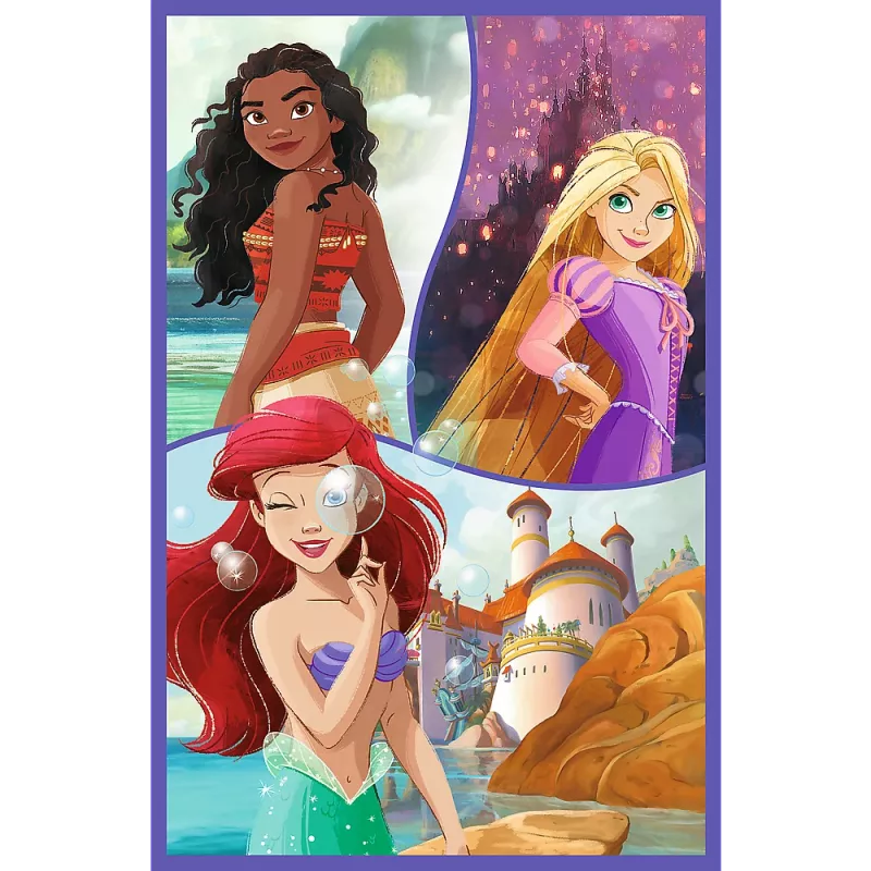 TREFL PUZZLE Palapeli - 3x80 - Princess friends - Disney Princess Trefl 34884