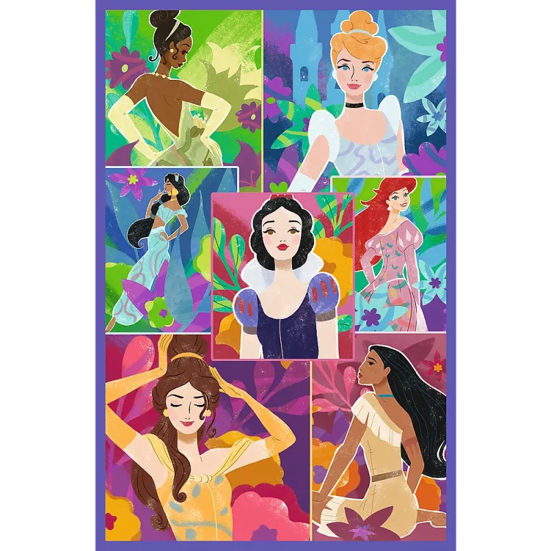 TREFL PUZZLE Palapeli - 3x80 - Princess friends - Disney Princess Trefl 34884