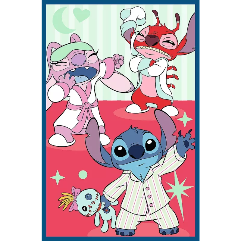 TREFL PUZZLE Palapeli - 3x80 - Stitch World Trefl 34885