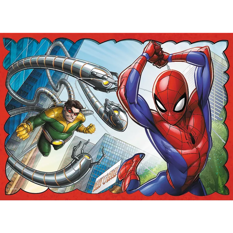 TREFL PUZZLE Palapeli – 4in1 – Heroic Spider-Man Trefl 34384